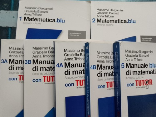 Manuale blu di matematica - manuale, 2.0