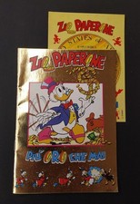 TOPOLINO ALLEGATI--ZIO PAPERONE PIU ORO CHE MAI--ALBUM FIGURINE VUOTO--