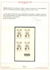 2009 Noël laïc 0,60 euro quart avec code à barres - Certificat