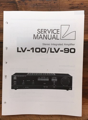 Luxman lv 100 - luxman, lv-90