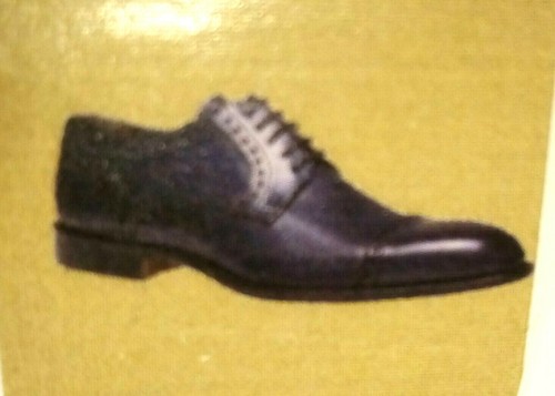 Scarpe pelle blu eleganti - in,