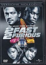 2 FAST 2 FURIOUS  Dvd NOLEGGIO ::: COME NUOVO ::: UNIVERSAL Studios