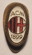 Pin/Spilla AC Milan, smalto, vintage, anni '50