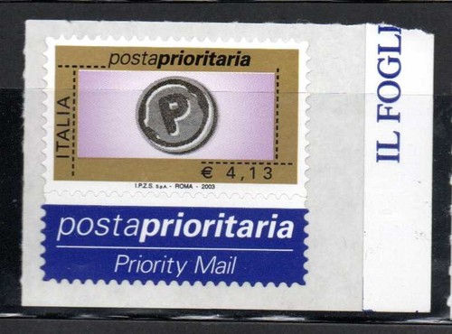Francobollo posta prioritaria - francobollo,