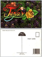 Cartolina Continental Texas