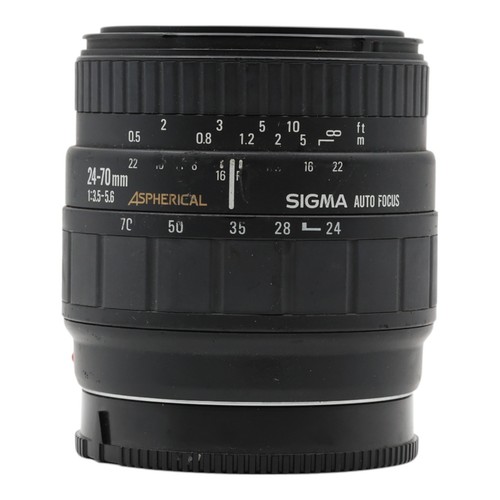 Obiettivo zoom sigma - obiettivo,