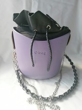 O bag BASKET - Borsa Nuova Originale O bag col. VIOLA  TRACOLLA CATENA E MANICO