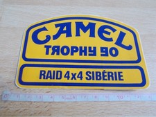 Adesivo CAMEL TROPHY 90 - RAID