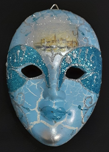 Maschera parete gesso - da,