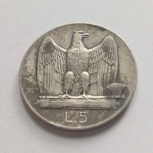 Silver coin lire - lire, aquilotto