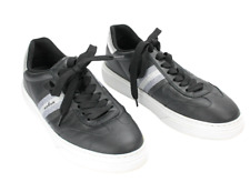 Scarpe Hogan Donna EU 38,5 Basse In Pelle Con Lacci Punta Rotonda