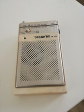 Radio portatile SINUDYNE SR-158 UK design made in HK funzionante 