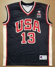 Maglia canotta ufficiale basket NBA anno 2000 nazionale USA DUNCAN 13