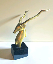 Statua busto antilope gazzella
