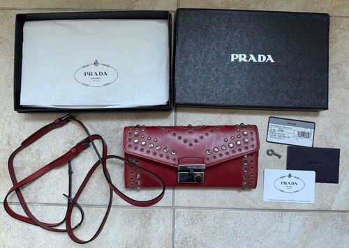Prada rosso red - rosso, shoulder