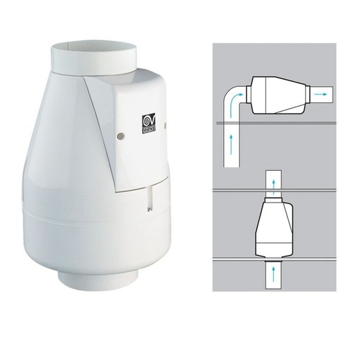 Aspiratore centrifugo per