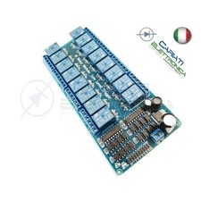MODULO SCHEDA RELE' 16 CANALE