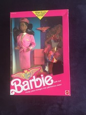 Barbie mattel flight time - barbie,