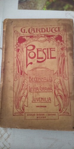 Carducci poesie attilio - g.carducci,