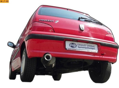 Fox scarico sportivo peugeot - fox,