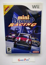 MINI DESKTOP RACING WII WII U NINTENDO GIOCO USATO PER PAL DI DA X AUTO COOPER