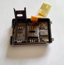 ADATTATORE DUAL SIM COVER BATTERIA TELEFONO CELLULARE VINTAGE ANNO 2000