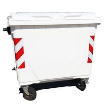 Cassonetto per La Raccolta Differenziata Rifiuti, Capacità 660 Lt, Certificato U