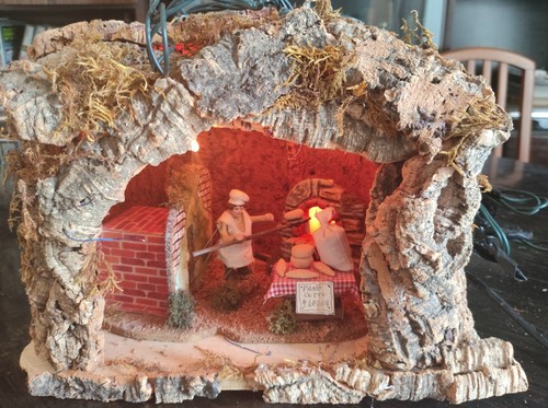 Presepe con pastore - presepe,
