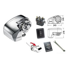 Verricello Lewmar Pro 1000 barbotin 6 mm Salpa ancore - 1 PZ  - 02.531.06