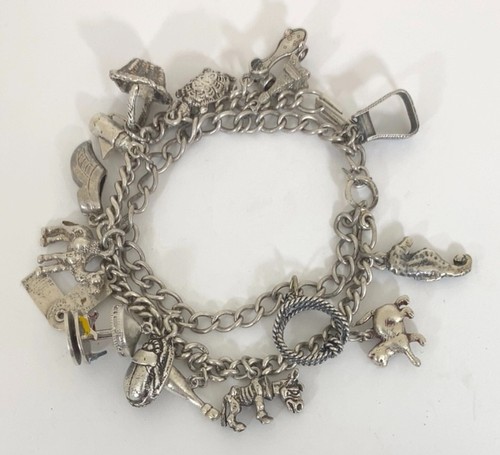 Vintage sterling silver double - vintage,
