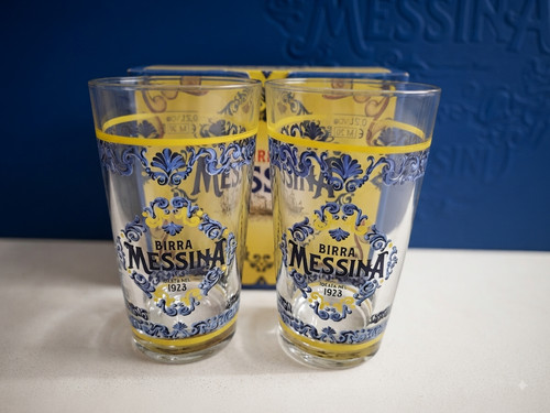 Birra messina set bicchieri - 2,