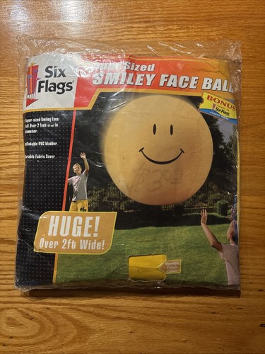 Six flags super size smiley - six,