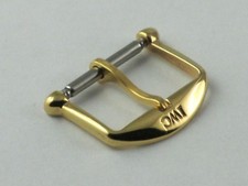 FIBBIA IWC LAMINATA ORO 16 mm BUCKLE IWC 16 mm GOLD PLATED