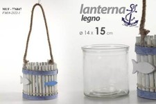 LANTERNA LEGNO TEA LIGHT
