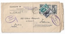 Comune di Bondeno (FE) all'ufficio anagrafe di Felonica (MN) - 1952