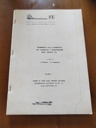 Manuale ferrovie dello stato - dello,