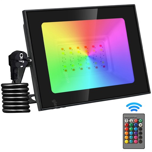 Faretto led rgb con - faretto,