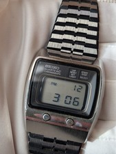 Seiko 0634-5019 LCD Vintage Watch "Isaac Hayes"