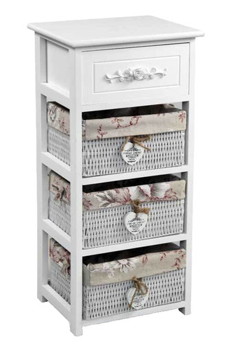Cassettiera cassetti cuore - cassettiera, 4