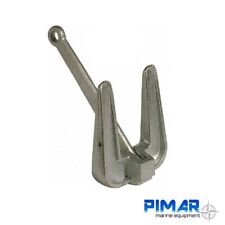 ANCORA PER ORMEGGIO BARCA HALL IN ACCIAIO FUSO ZINCATO KG DA 4-6-8 NAUTICA