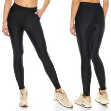 Leggings donna sexy lucidi