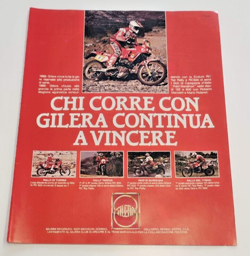 Advertising pubblicita gilera - pubblicita',