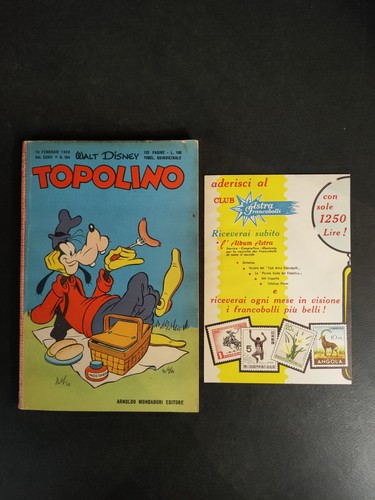 Topolino libretto originale - topolino,