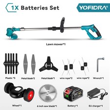 Tosaerba elettrico a batteria