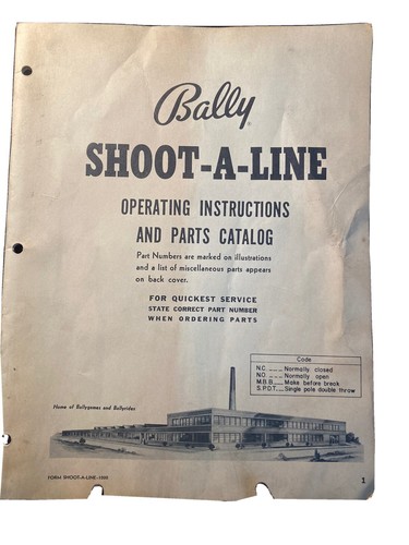 Bally bingo shoot line - bally,