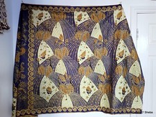 Indonesian Batik Tulis Fabric
