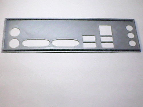 Shield plaque arriere en - i/o,