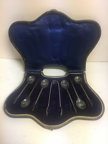 Antico set cucchiaini da - 6,