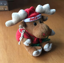 PELUCHE COCA COLA RENNA DI NATALE CHRISTMAS REINDEER PLUSH SOFT TOY - ORIGINAL