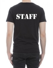 t-shirt nera donna uomo